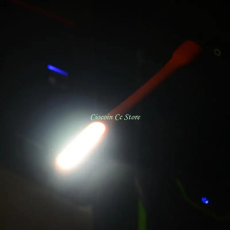 X90F 2 Pcs Mini USB LED Lamp Portable Small Night Light Flexible USB Keyboard Light for Laptop Keyboard, Durable