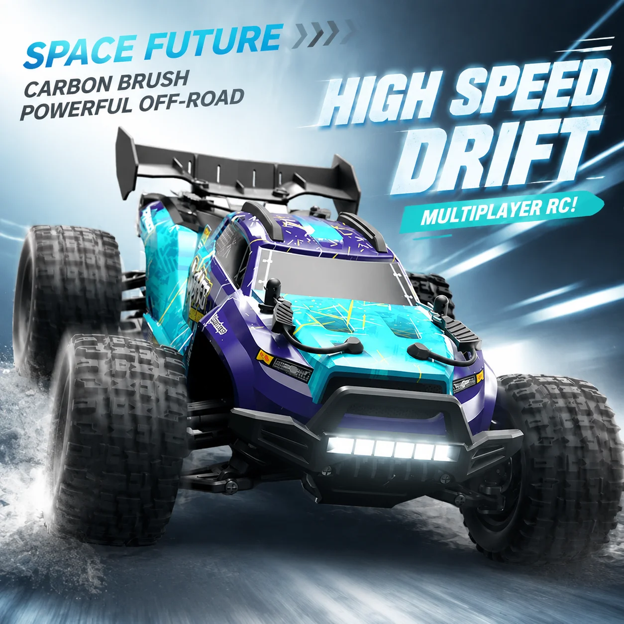 Suchiyu 18101 Rc High Speed Car Full Proportional 4wd Monster Truck 1 18 Scale Off Road Rc Toy Car Ideal Gift