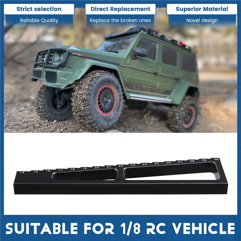 A30F-RC Линейка высоты Инструмент Датчик высоты шасси от 30 до 14 мм для внедорожного радиоуправляемого автомобиля 1/8