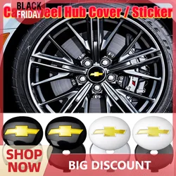 60MM Car Styling Wheel Center Covers Decal Hub Caps Badge Stickers For Chevrolet Cruze Lacetti Captiva SS Z71 Equinox Trax Sonic