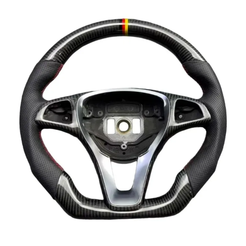 High Quality Modified Carbon Fiber Steering Wheel Improves Control Hand Feel for Mercedes C200L GLC260 GLE350 GLS400 E200L E300L