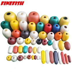 Finefish 20pcs/lot Floating Ball for Fishing Net Cage Pull Net Water PVC Floating Ball Foam Float Pull Net Fishing Accessories