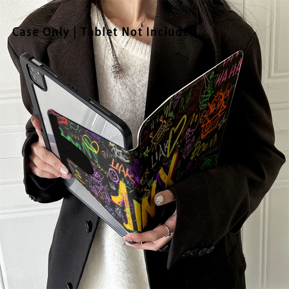 

360 ° Rotating Foldable Case to Easily Protect Your Pad: Compatible with iPad Air 6,Air 5,4,10,2024,air m3/a16 2025