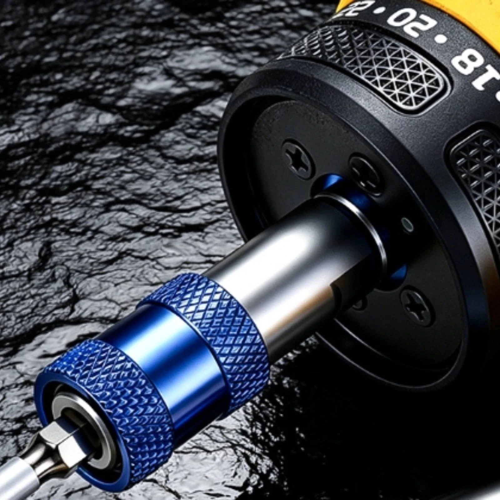 Drill-to-Screwdriver Adapter Metal Body Socket Driver Adaptor Hand Tool Compact Workshop Item Rust Resistant