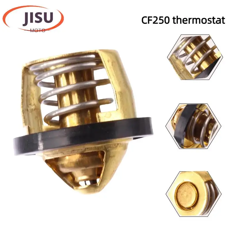 

Durable Gold-Plated CF250 Thermostat: Perfect for ATV Motorcycle All-Terrain Accessory Assembly