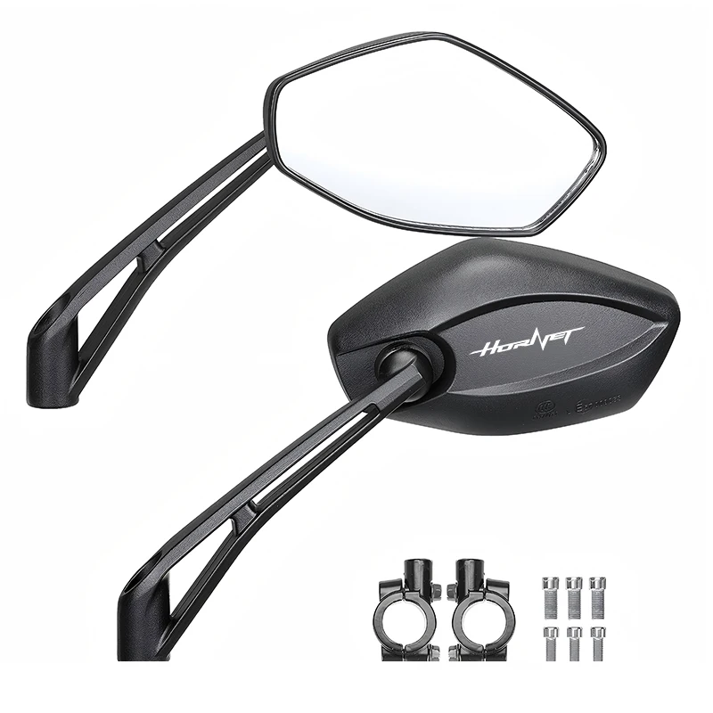 Adjustable Wide Angle Motorcycle Rearview Mirror Accessories For Hornet600 Hornet750 250 Hornet CB750 CB500 160 CB600F CB1000