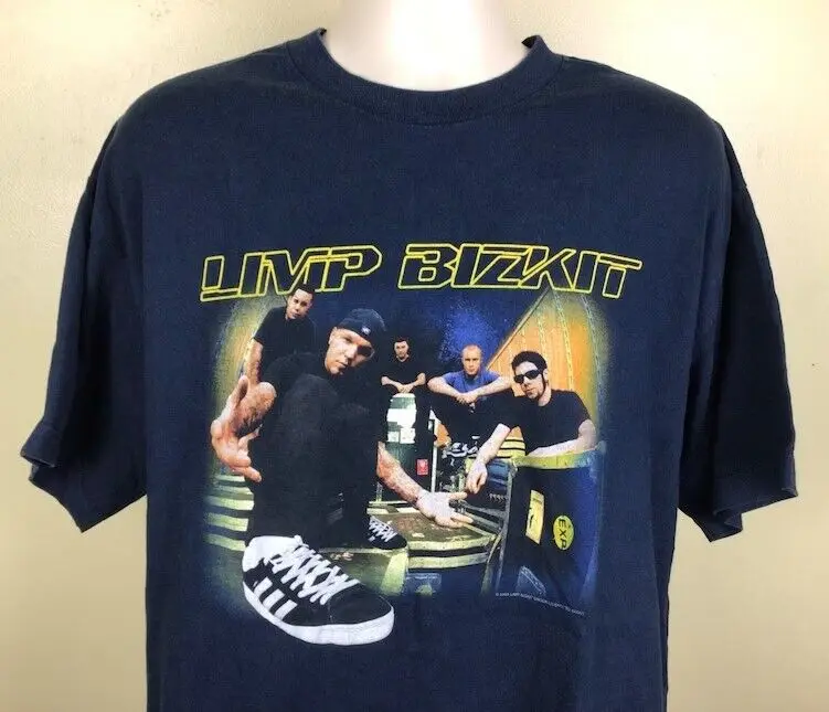 Reprinted 2 sided 2000 Limp Bizkit Concert T-Shirt, gift for fan TE7803