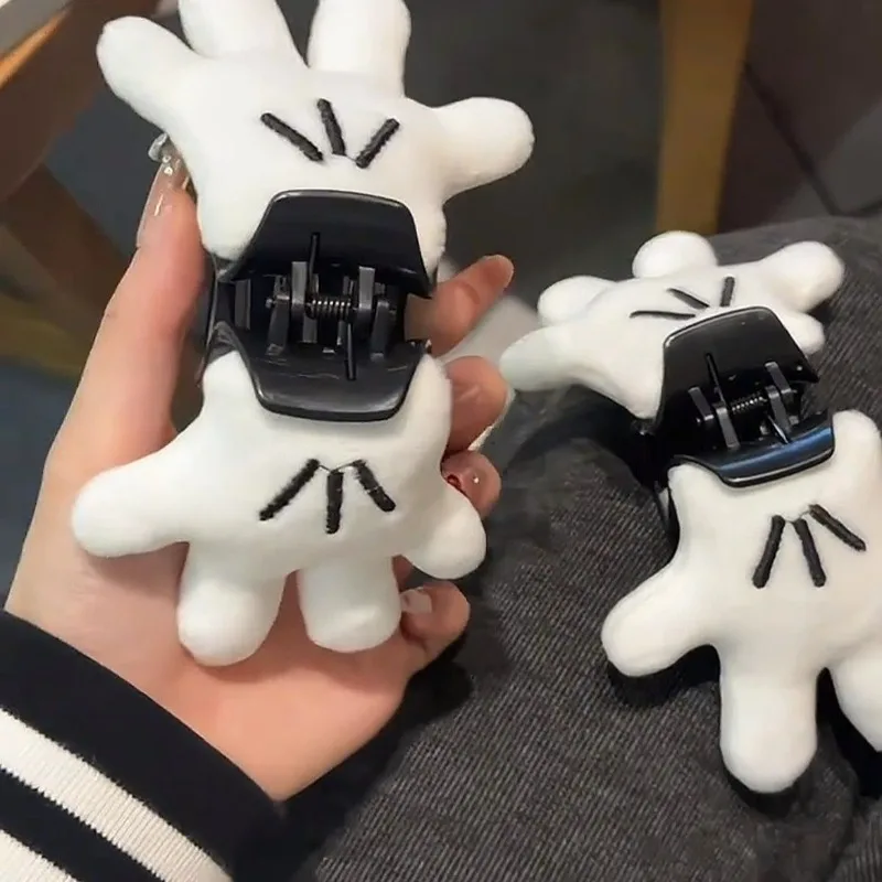 Fermagli per capelli Disney Topolino Accessori per la stampa di personaggi anime Decorazione per forcina per cartoni animati Accessori per capelli per ragazze Kawaii Regali