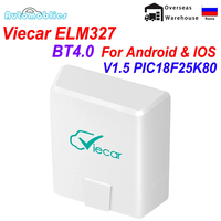 Newest Viecar ELM327 V1.5 Bluetooth 4.0 OBD2 Car Autosanner Diagnostic Scanner Tool function as Mini ELM 327 for Android IOS