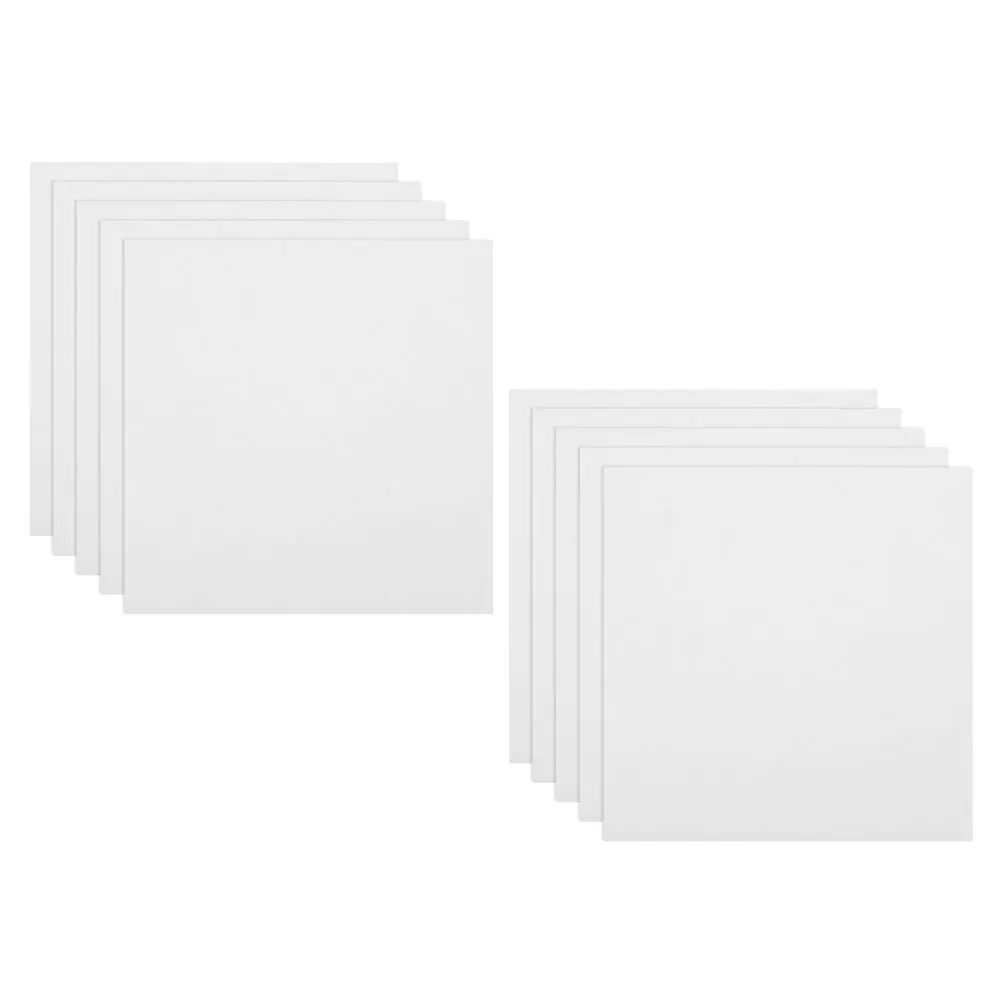 

10pcs Non-Stick High Temp Kiln Pads Heat Resistant Mats For Pottery Ceramic Craft Replacement White Durable Reusable Insulation