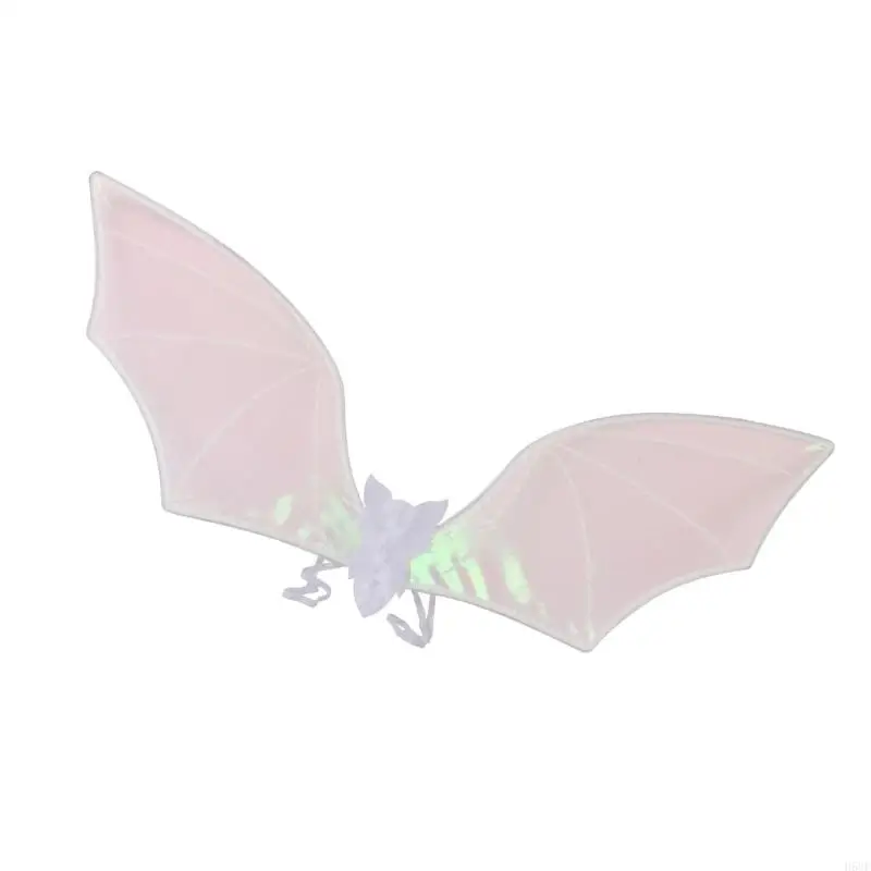 H58E Halloween Flügel Kostüm Kid Bat Fledermaus Dress -up -Accessoires für Kinder Weihnachten