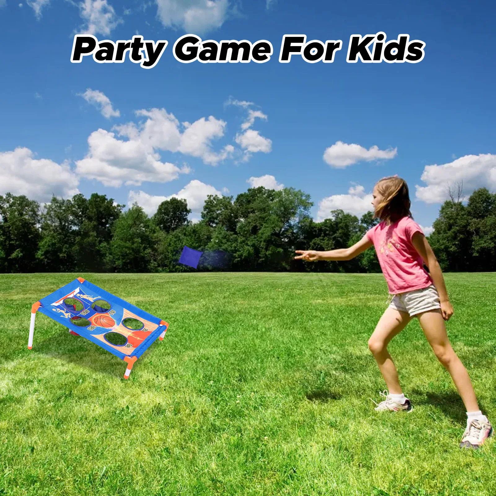 Juego de Cornhole con Bolsas Rellenas de Maíz – Lanzamiento exterior - imagen 2