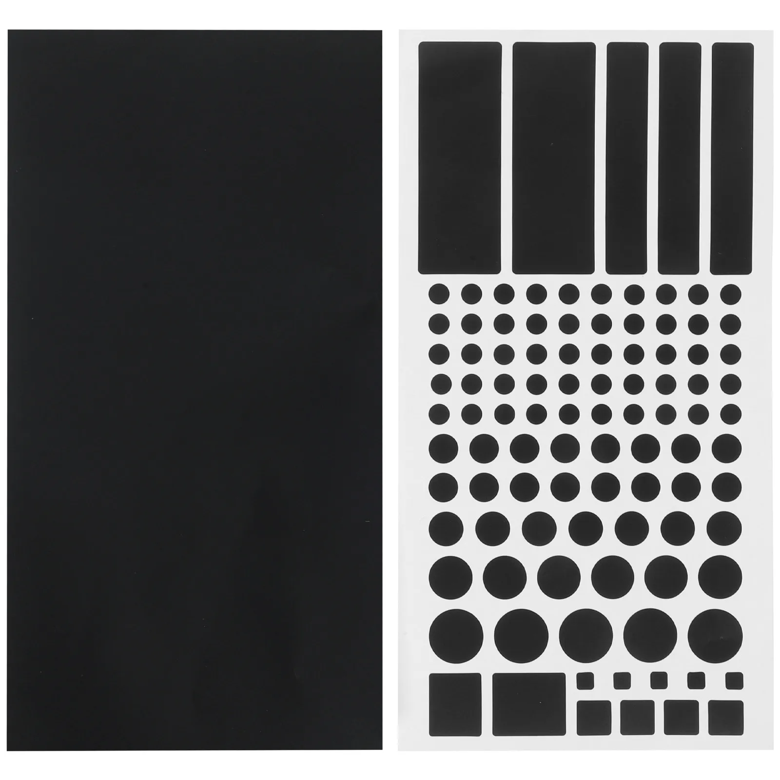 2Sheets Electronic Light Cover Stickers Blackout Shading Stickers for LED Lights Routers Tvs Clocks Sleep Friendly Easy