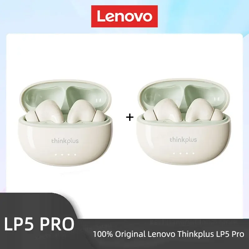 Lenovo LP5 PRO Draadloze Bluetooth 5.4-oortelefoon TWS HiFi-geluid Gaming-oordopjes Sportheadset Lange stand-by Touch Contol met microfoon