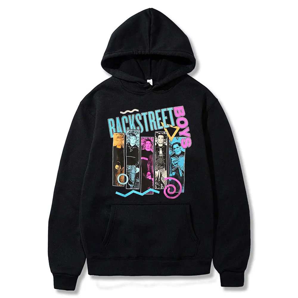 

Classic Vintage Backstreet Boys Band Hoodie Men Hip Hop Rock Graphics Hooded Sweatshirts Oversized Streetwear Harajuku Tracksuit