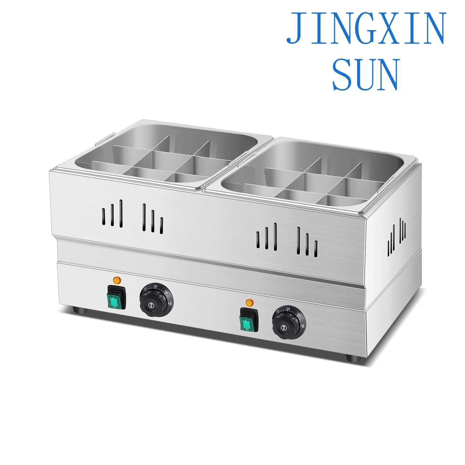 [Cross-border foreign trade] Oden cooking machine commercial electric heating Oden cooking string incense pot Malatang snack equ