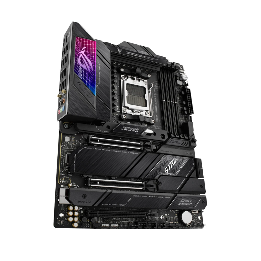 ASUS ROG STRIX X670E-E GAMING WIFI Motherboard Support 7900X 7800X3D 7600 7500F CPU DDR5 8000MHz M.2 NVME PCIe 5.0 AM5 Mainboard