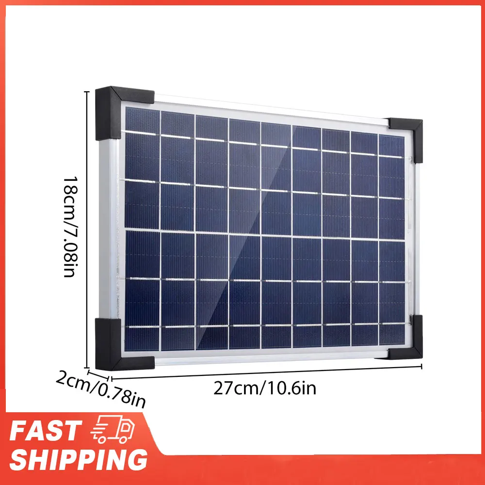 Solar Auto Drip Irrigation System Solar Powered Drip Irrigation Kit Built-in 2200mAh Battery Supported 30 Pots 7 Timer Modes