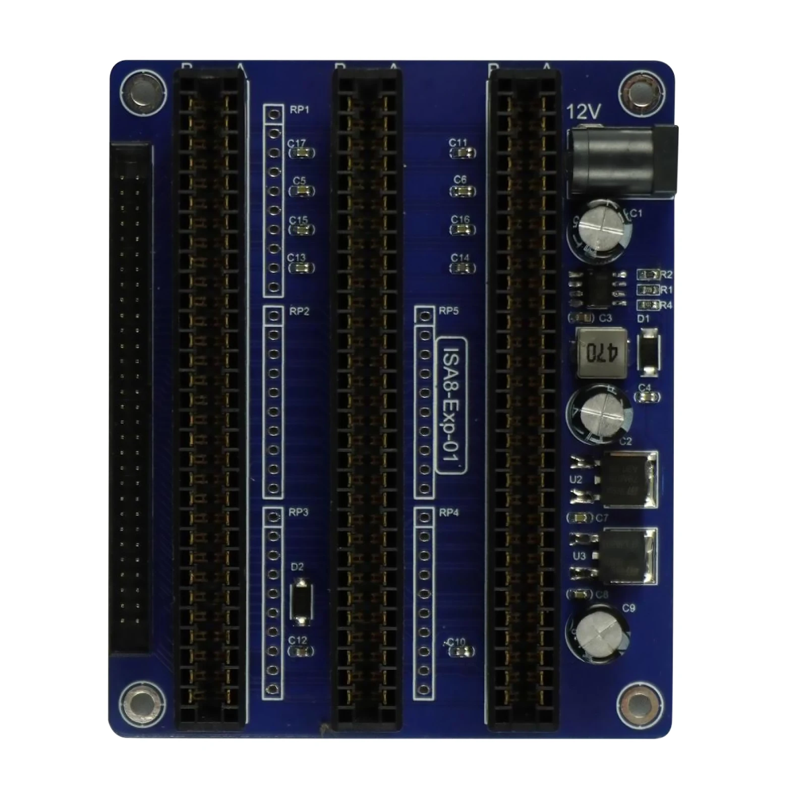 ISA8-Epx-01 ISA Expansion Card Proprietary Bus Create Peripherals Interface Sound Card Port Book8088 Hand386