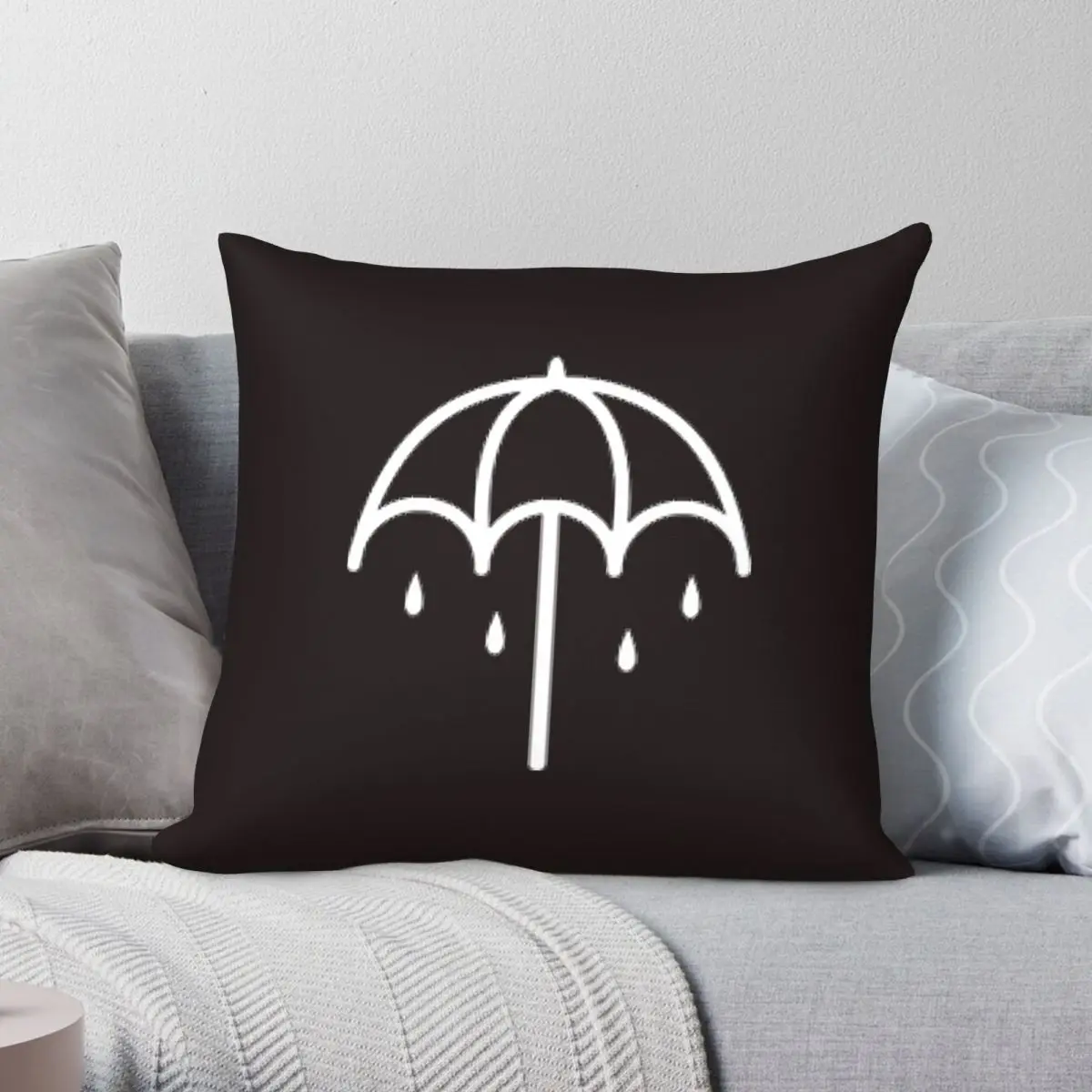 Umbrella Band Scott Windsor Square Pillowcase Polyester Linen Velvet Printed Zip Decor Throw Pillow Case Sofa Seater Cover 18
