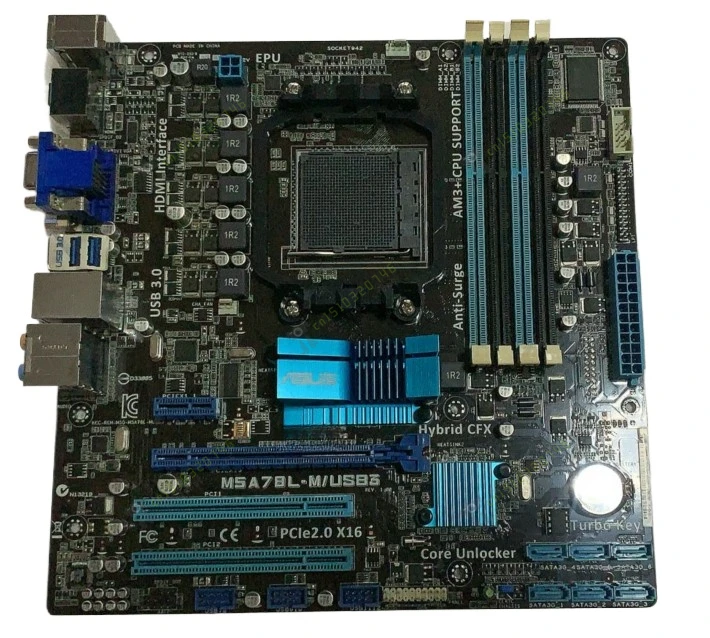 M5a78l-m/USB3 All-Solid-State Mainboard Am3/AM3 780 Support Bulldozer