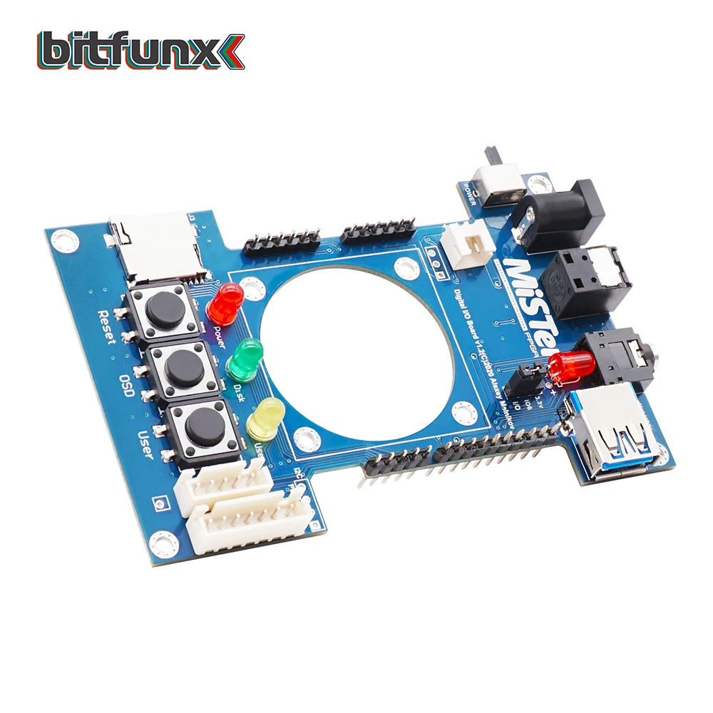 

Newest Digital IO Board for Mister FPGA V1.2(c) Alexey Melnikov Support SNAC