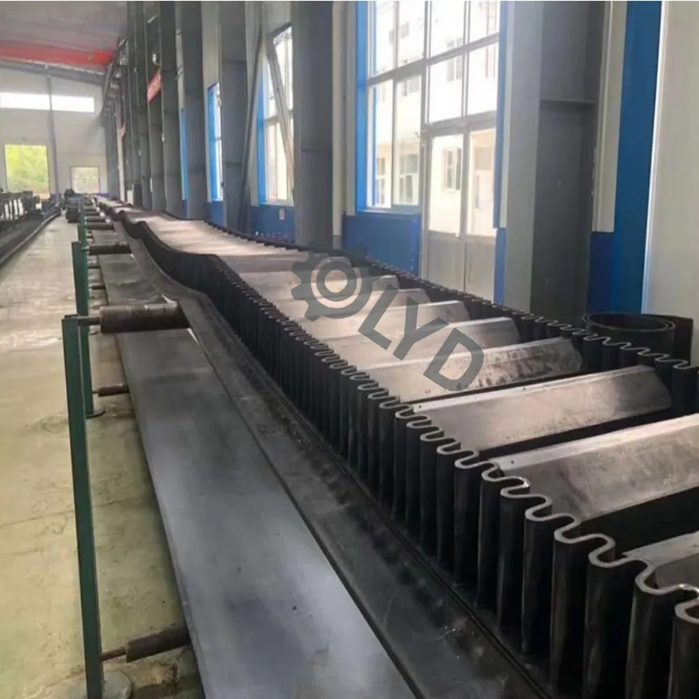 Deposit Price Corrugated Conveyor Belt with Sidewall