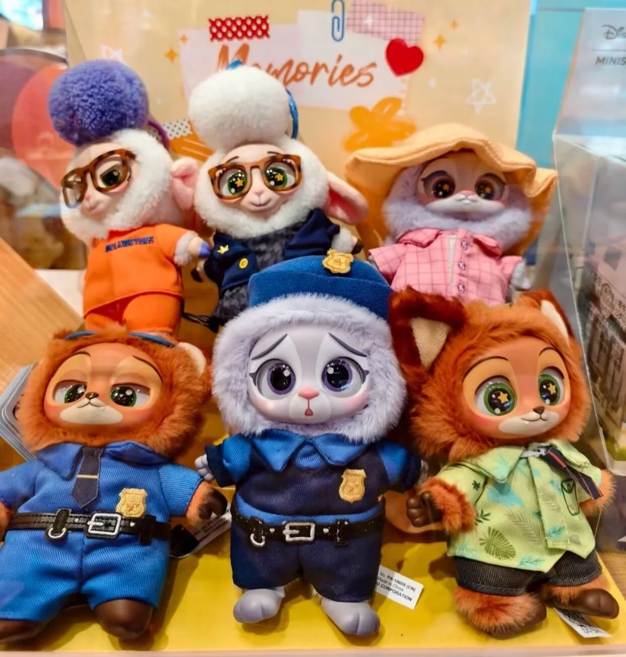 

Disney Zootopia слепая коробка милый NickJudy фигурка Zootopia плюшевая виниловая кукла Mystery Box аниме фигурки мультяшная коллекция игрушек