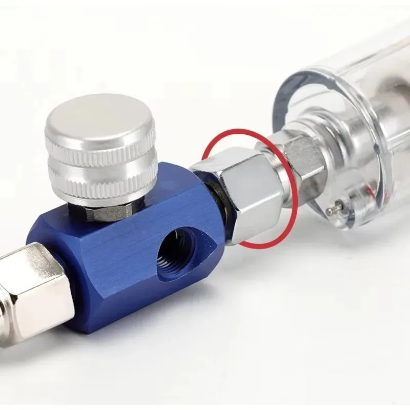 Regulator Spray Pneumatisch pistool Luchtregelaar Gauge EU Luchtdruk Inline Olie Watervanger Filter Separator Luchtregelaar