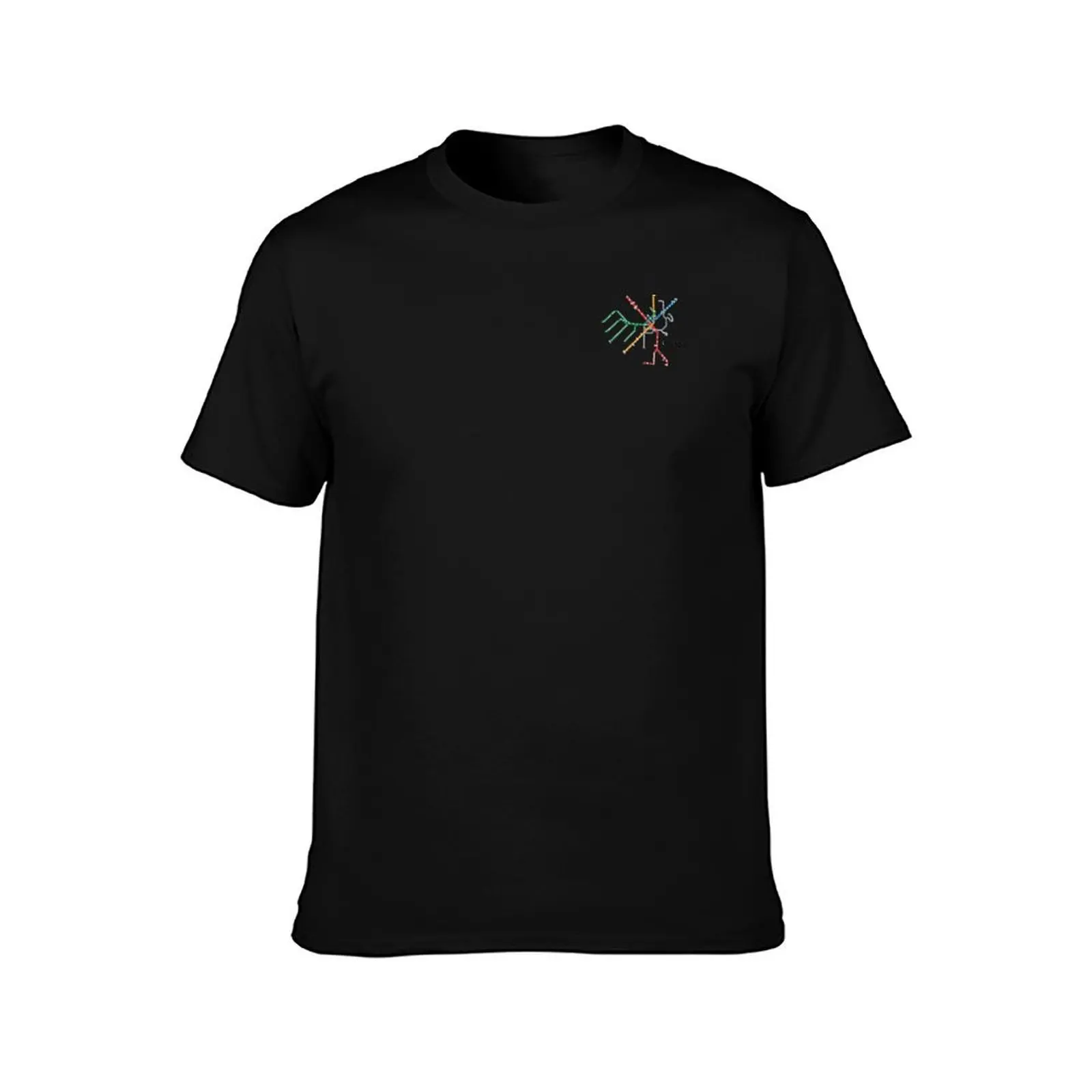 Boston T Line MBTA T-Shirt Large Size Loose Casual Tee T-Shirt