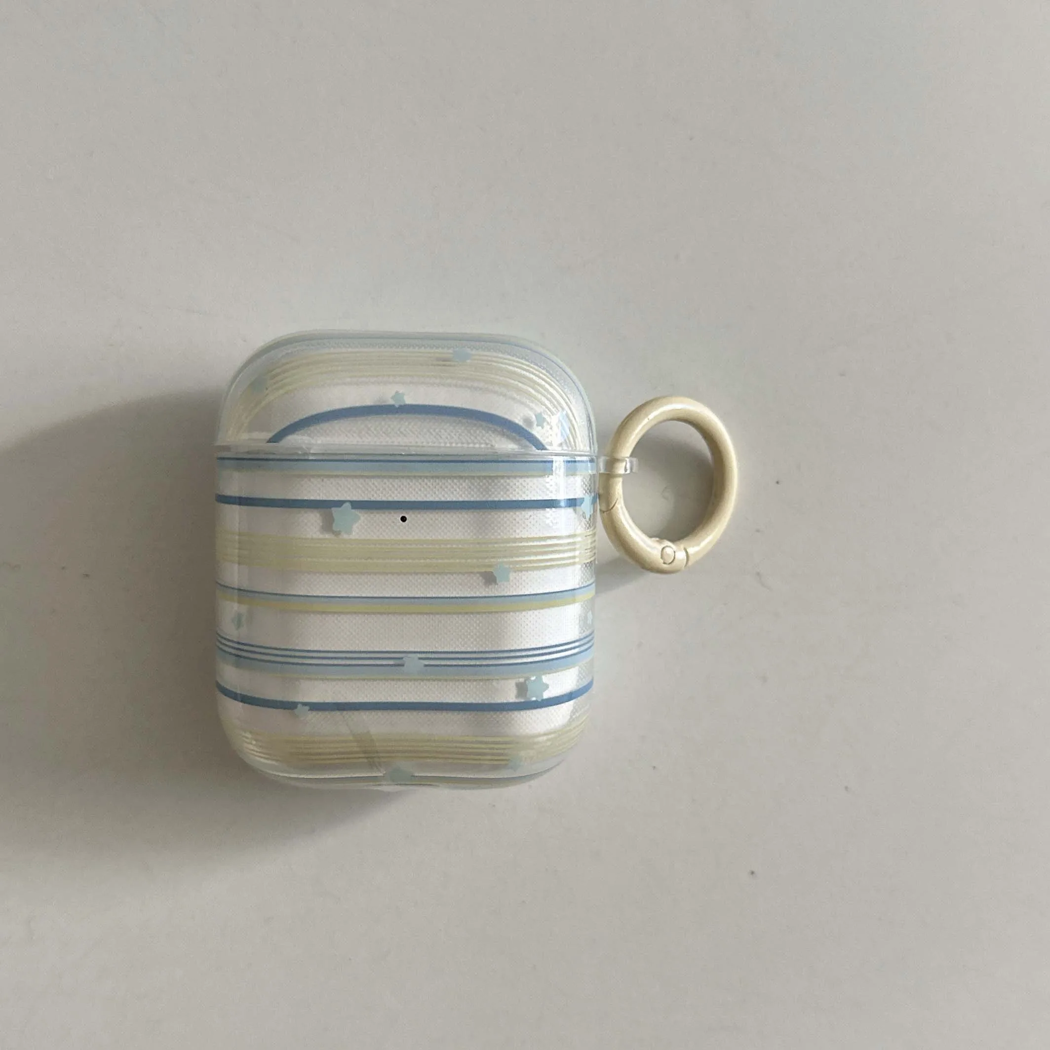 Funda para auriculares Ins imd, caja de carga inalámbrica bluetooth para apple airpods 3 4 pro 2nd 2 1, funda colgante para auriculares