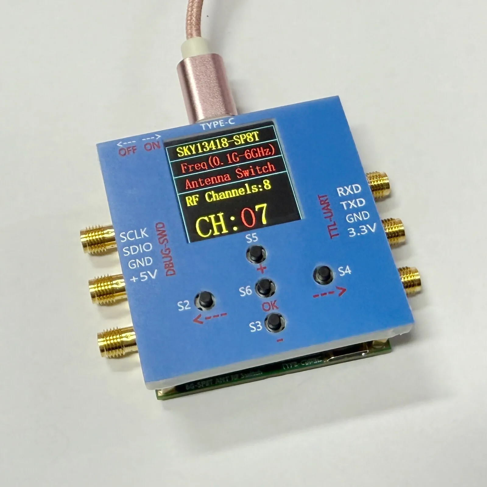 SKY13418 Antenna 8 Switch Module 6GHz Bandwidth Single Pole Eight Throw Switch