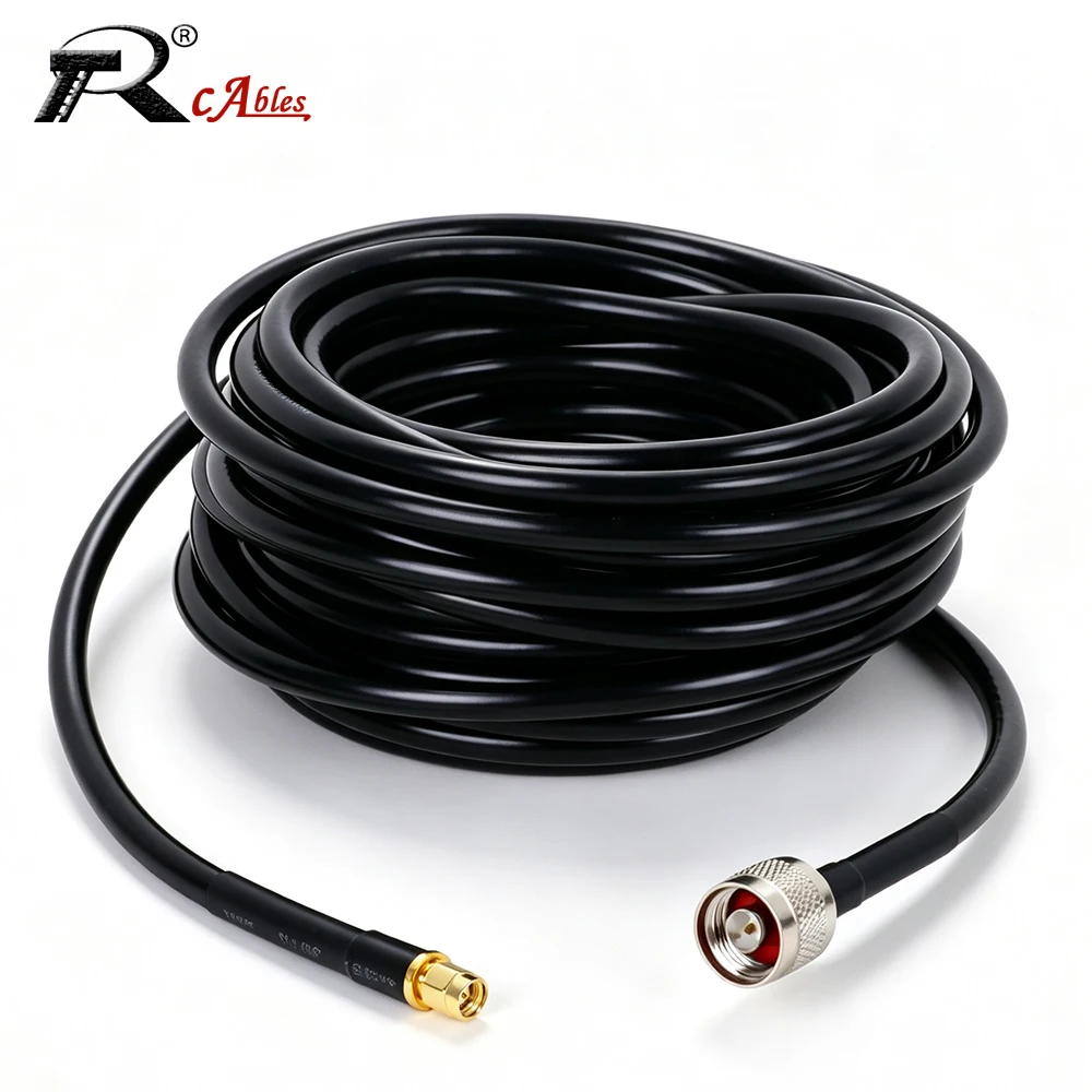 RF Coaxial LMR300 Cable Antenna Extension 50-5 SMA Male Female to N Male/Female Connector for CDMA GSM 3G 4G LTE WIFI Antenna