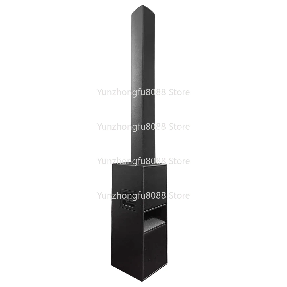 6 * 5 Inch Active Column Speaker DJ Sound System, Mini Line Array Live Sound System, Neodymium Magnetic 2000W Portable Birch