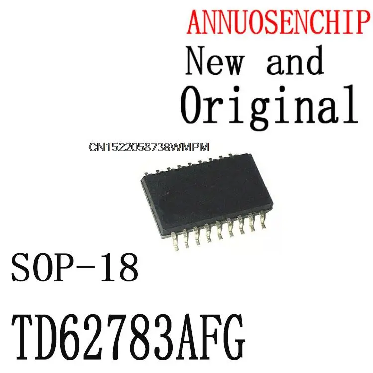 

50PCS TD62783 62783AFG 62783 DRIVER DARL SOURCE 8CH SOP-18 IC In stock! TD62783AFG