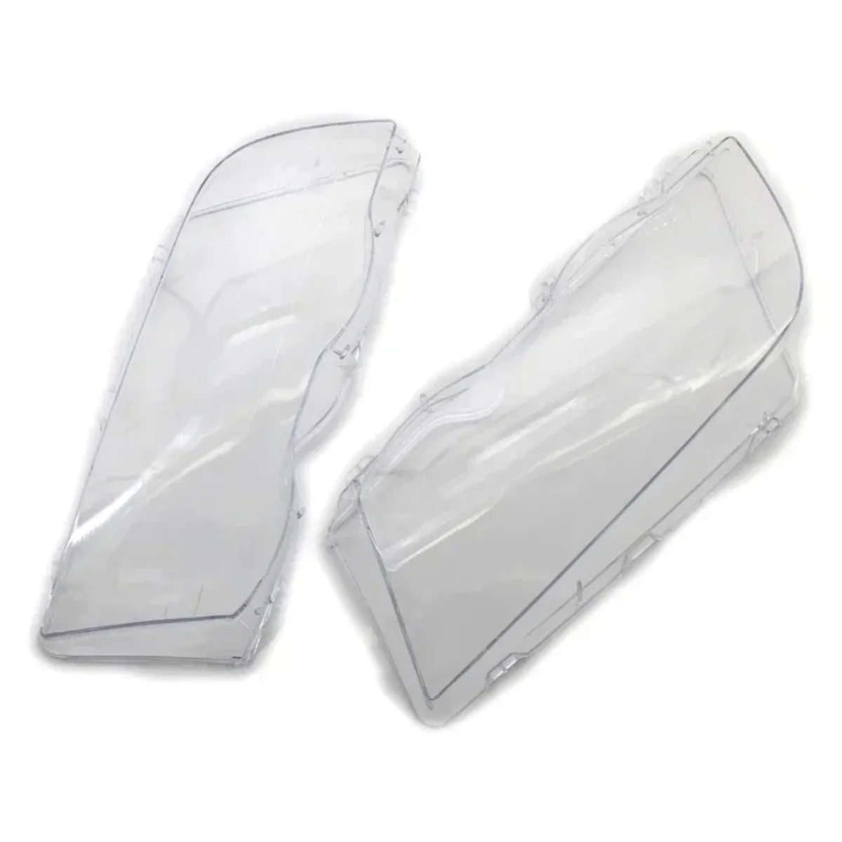 Pair Car Headlight Cover For BMW E46 4 Door 3-Series 1998 1999 2000 2001 Lampshade Bright Shell Head Lamp Lens Covers image 5