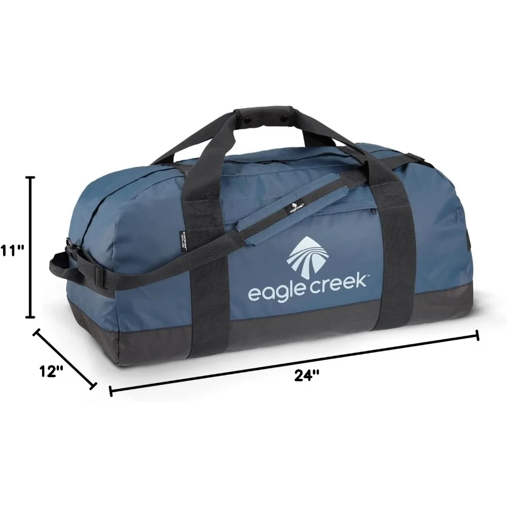 حقيبة متينة للسفر مقاومة للماء باللون الأزرق الفاتح - مثالية للمغامرات الخارجية والاستخدام اليومي