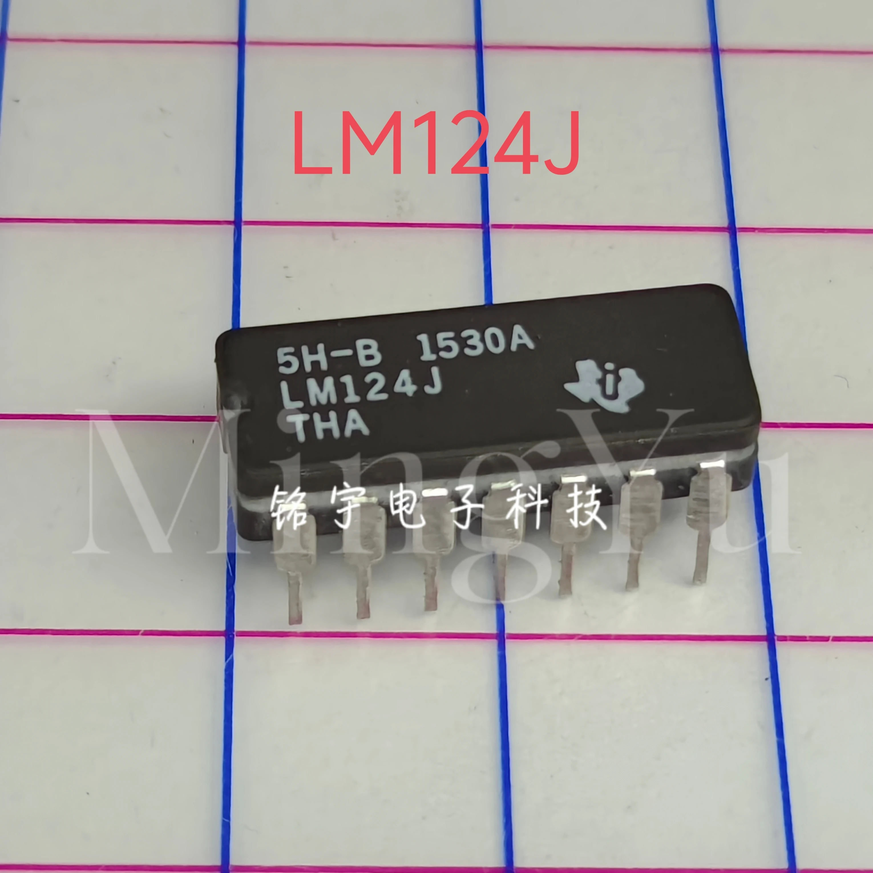 100% brand new LM124 LM124J Original and authentic products encapsulation:CDIP14