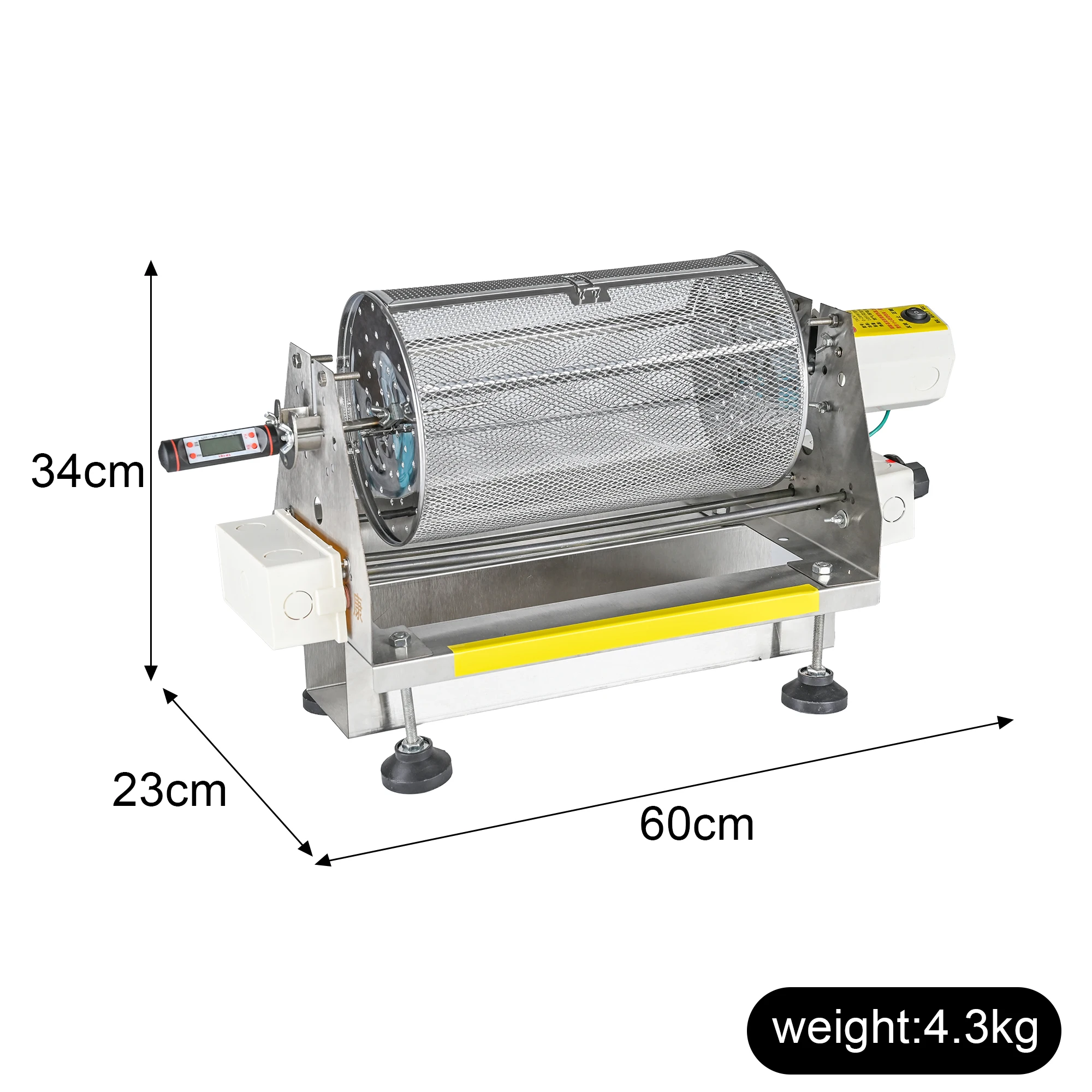 High Quality industrial Gas Electric Manual Nuts Roaster Machine Hot Air Commercial Peanut Seed Coffee