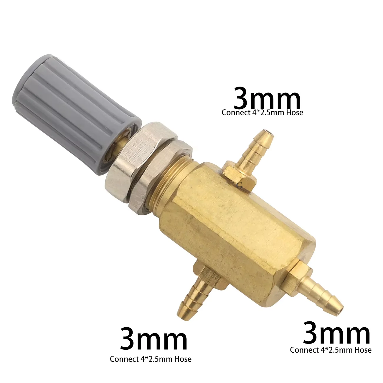 Dental Unit Water Source Control Switch 3mm Copper Water Pressure Valve For Turbine Unit Dentistry Chair Accessoriese