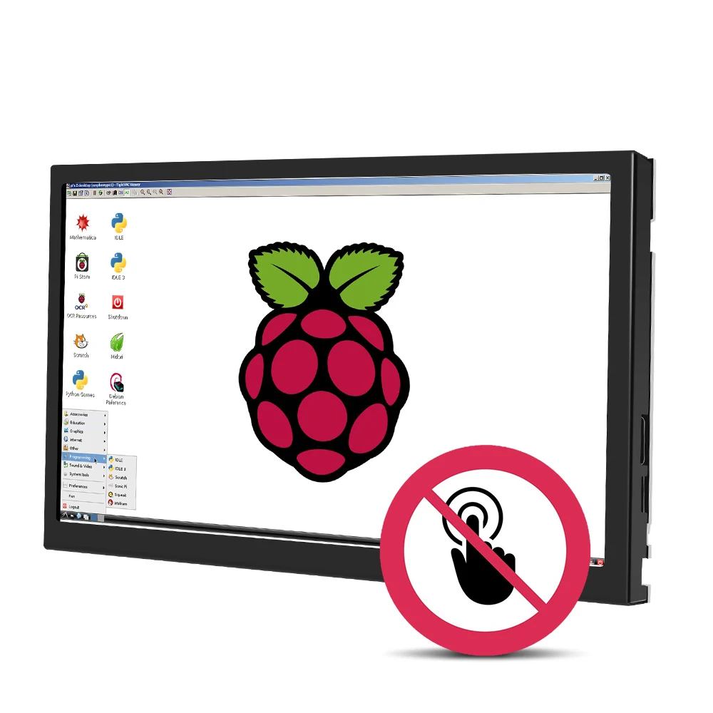 Imagem -06 - Display Compatível com Hdmi para Raspberry pi Módulo Mini pc sem Tela Sensível ao Toque 1024x600 Ips de Alto Pixel 3b 3b Mais 4b 4b Mais Zero 7in