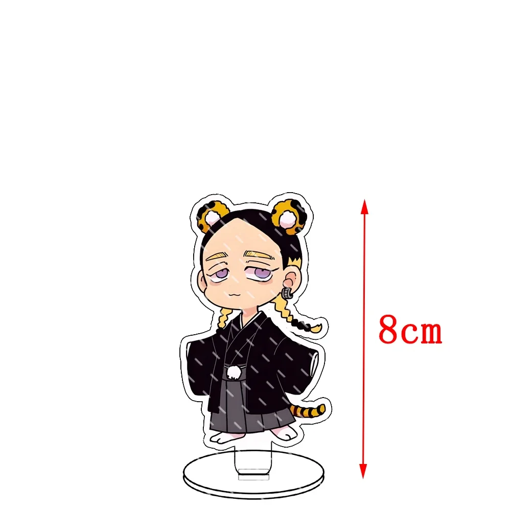 Tokyo Revengers Mikey Keychain Acrylic Figure Cosplay Keyring Acrylic Bague Acier Inoxidables Necklace Aretes Bracelet Bts Kings