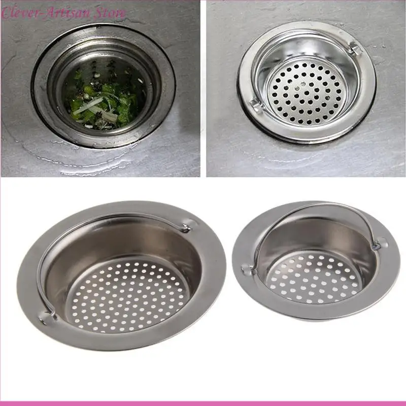 E06B Fregadero cocina Filón desecho Rephage Repá drenaje Filtro filtro Acero inoxidable acero inoxidable