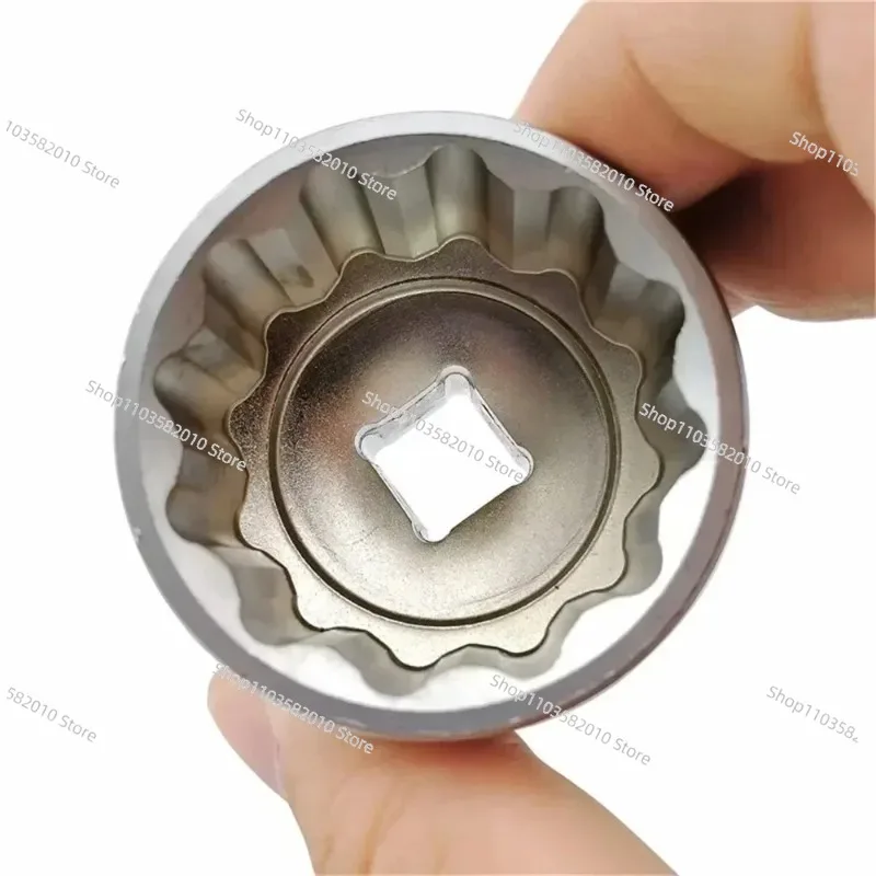 

8-36mm Hexagon Torx Socket Set, 1/2-Inch Drive Ratchet Wrench Attachment for Auto Repair