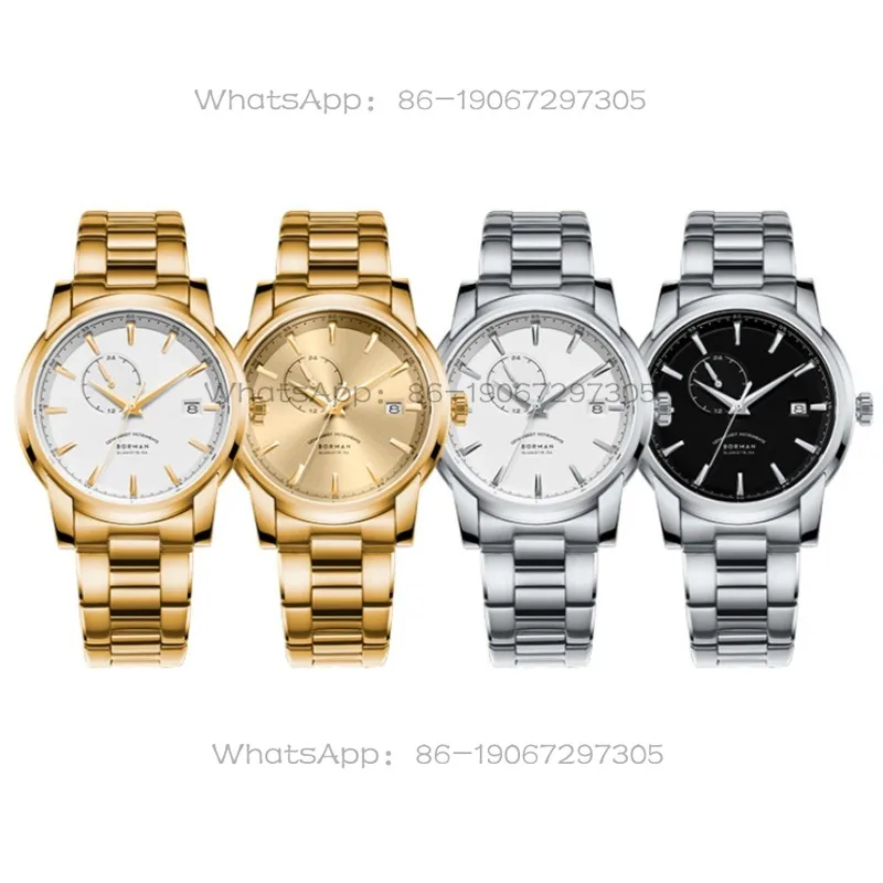 Watch Men's Mechanical Watch Fully Automatic Waterproof Business Stainless Steel Watch