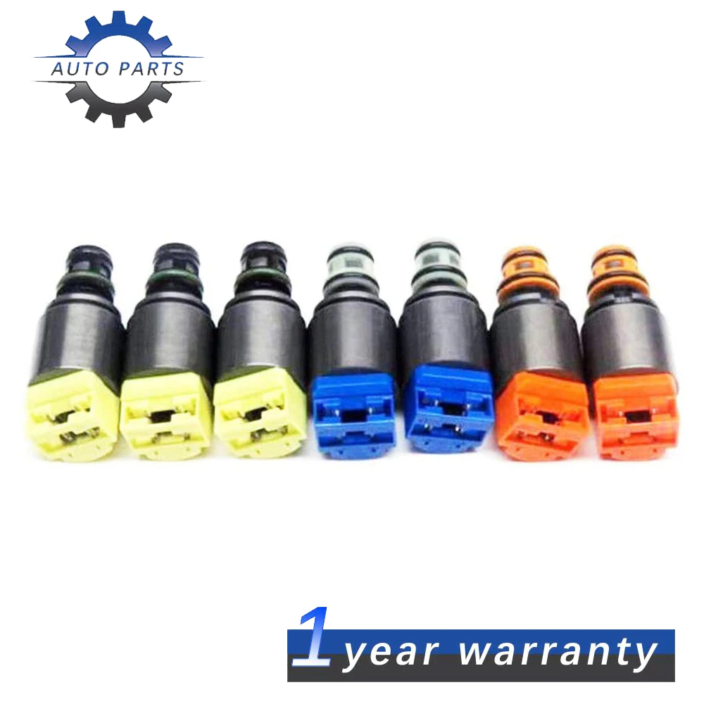 7PCS Original New 6HP21 6HP28 ZF6HP21 ZF6HP28 Transmission Solenoid Set For AUDI BMW Jaguar Land Rover 6HP34 ZF6HP3 1068298046