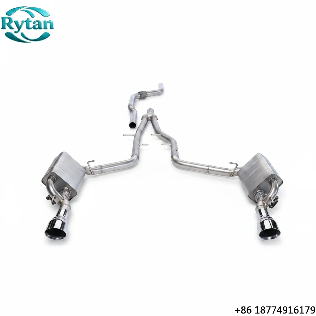 

Performance Valved 304 Stainless Steel Valvetronic Exhaust Pipe Racing System Catback for 2017 XJL