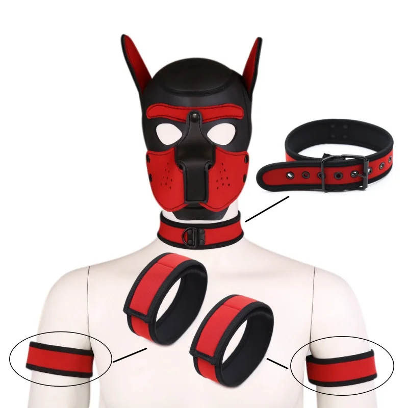 Brassard de bondage corporel gay pour hommes, accessoires de bras sexuel, cosplay de chiot fétiche, vêtements pour hommes, SFP Punk Rave, environnement