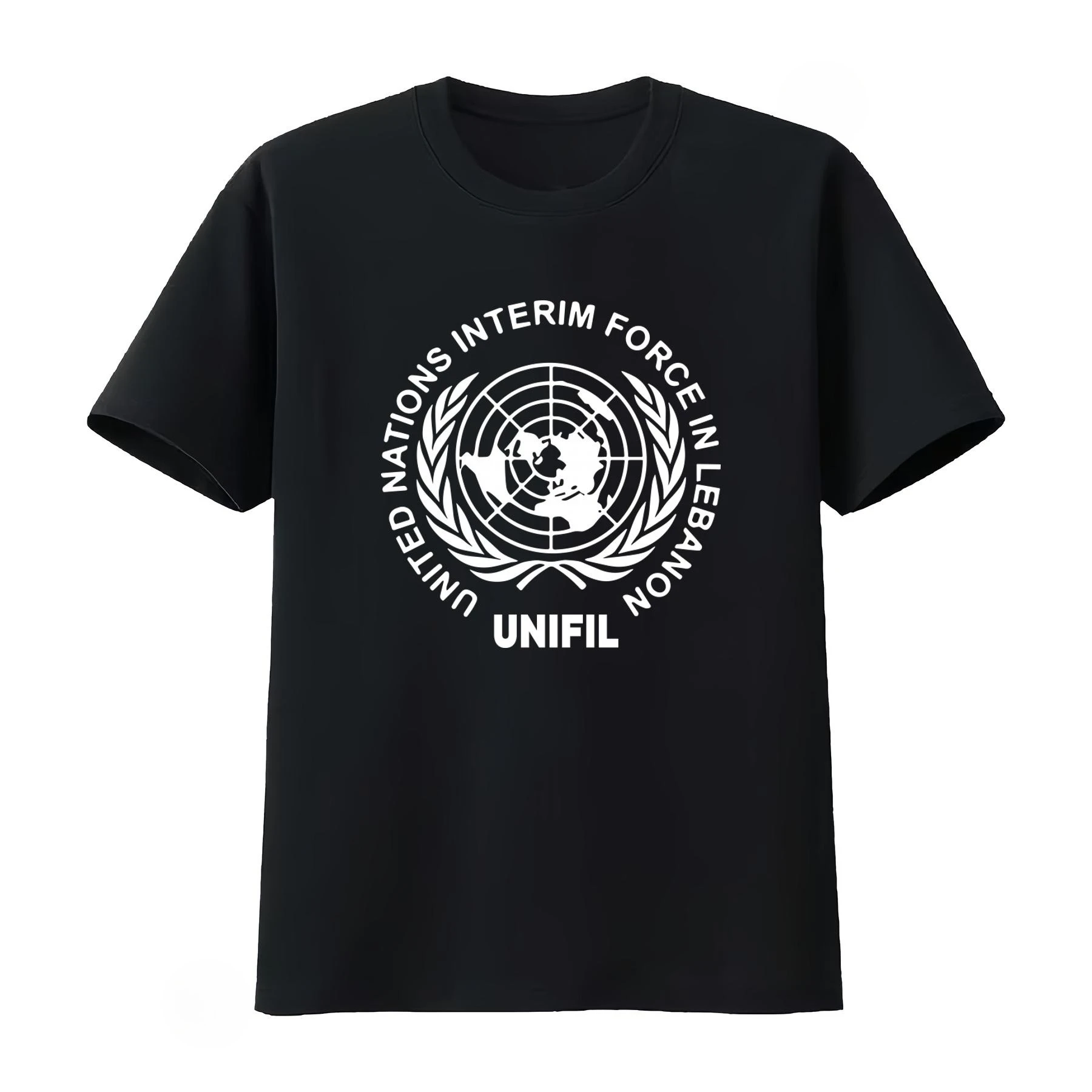 UNIFIL United Nations Interim Force in Lebanon Human Rights T Shirt Men's Clothing and Women's Clothing 2026 Summer New T Shirt