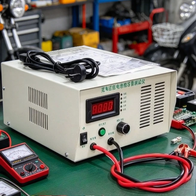 12V-36V-48V-60V-72V Lithium Battery Pack Capacity Tester, Electric Vehicle Battery Discharge Meter